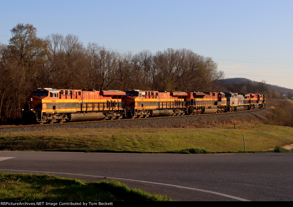 Northbound view